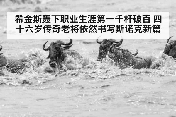 希金斯轰下职业生涯第一千杆破百 四十六岁传奇老将依然书写斯诺克新篇